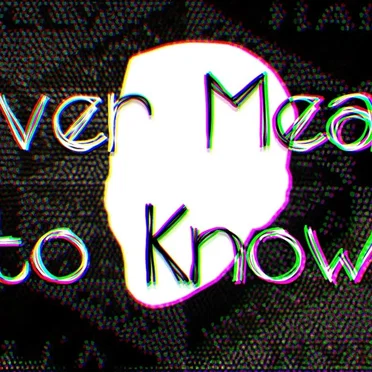 Never Meant to Know by Chonny Jash - album cover