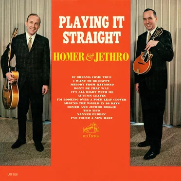 Playing It Straight by Homer & Jethro - album cover