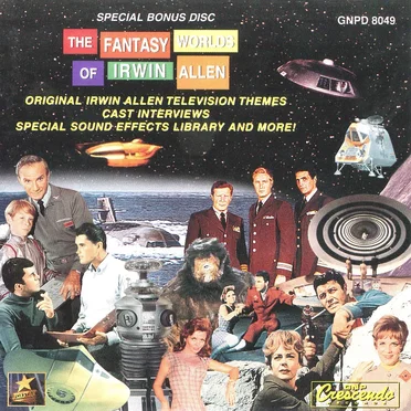 The Fantasy Worlds of Irwin Allen by Various Artists - album cover