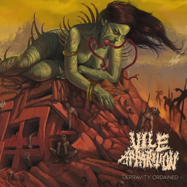 Depravity Ordained by Vile Apparition - album cover