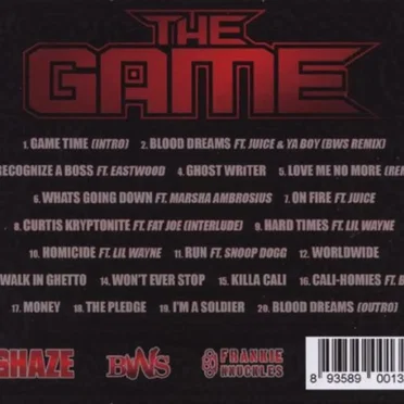 Blood Dreams by The Game - album cover