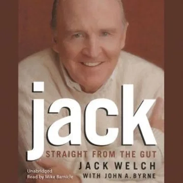 Straight From the Gut by Jack Welch - album cover