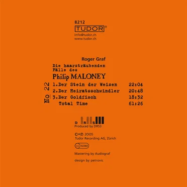Die haarsträubenden Fälle des Philip Maloney, N° 22 by Roger Graf - album cover