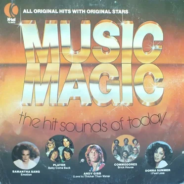 Music Magic: The Hit Sounds of Today by Various Artists - album cover