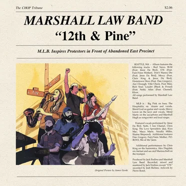12th and Pine by Marshall Law Band - album cover
