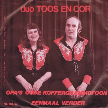 Opa’s oude koffergrammofoon