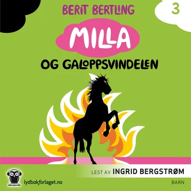 Milla og galoppsvindelen by Berit Bertling - album cover