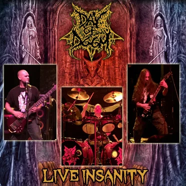 Live Insanity by Day of Doom - album cover