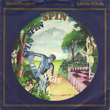 Grasshopper / Little Bitch by Spin - album cover