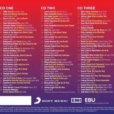 NOW Thats What I Call Eurovision by Various Artists - album cover