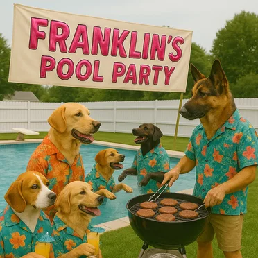 Franklin’s Pool Party by Oil Mouth - album cover