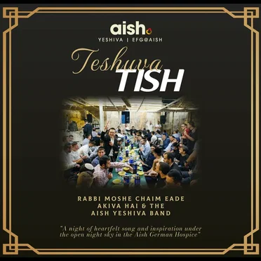 Aish Teshuva Tish (LIVE!) by Aish Yeshiva Band - album cover
