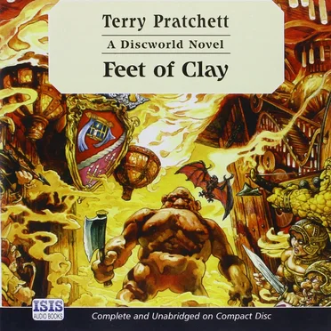 Feet of Clay by Terry Pratchett - album cover