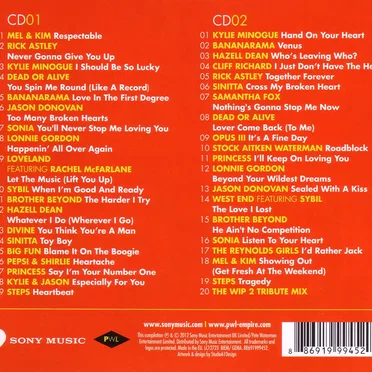 Pete Waterman Presents the Hit Factory: The Soundtrack to a Generation by Various Artists - album cover