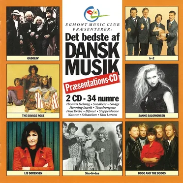 Det bedste af dansk musik 1963-95: Præsentations-CD by Various Artists - album cover