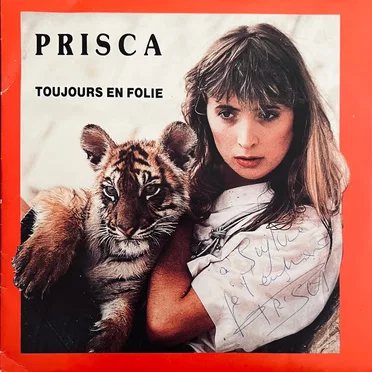 Toujours en folie by Prisca - album cover
