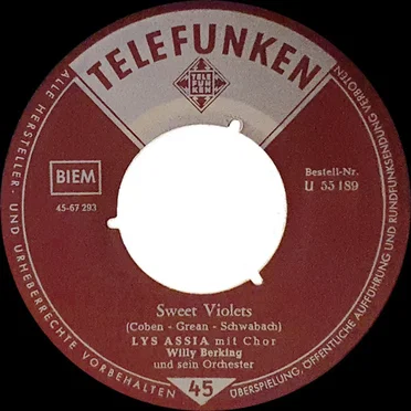 Sweet Violets / Eine Blume, eine Blume