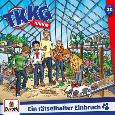 TKKG Junior 32: Ein rätselhafter Einbruch by Katja Brügger - album cover