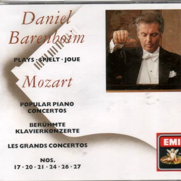 Daniel Barenboim Plays Mozart Popular Piano Concertos Berühmte Klavierkonzerte Les Grand Concertos Nos. 17, 20, 21, 24, 26, 27