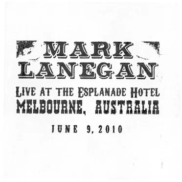 Live at the Esplanade Hotel, Melbourne, Australia, June 9, 2010