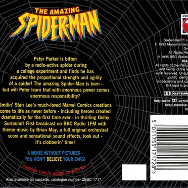 The Amazing Spider-Man: The Amazing Radio 1 Series by Dirk Maggs - album cover