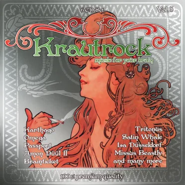 Krautrock: Music for Your Brain, Volume 5 by Various Artists - album cover
