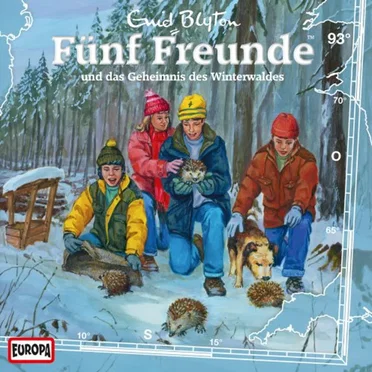 Fünf Freunde, Episode 93: und das Geheimnis des Winterwaldes by Enid Blyton - album cover