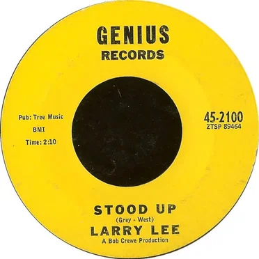 Stood Up / Little Lana by Larry Lee - album cover