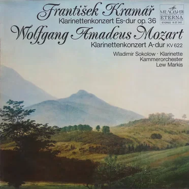 Kramář: Klarinettenkonzert Es-dur op. 36 / Mozart: Klarinettenkonzert A-dur KV 622