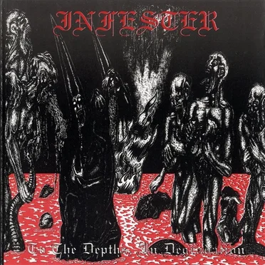 To the Depths, in Degradation by Infester - album cover
