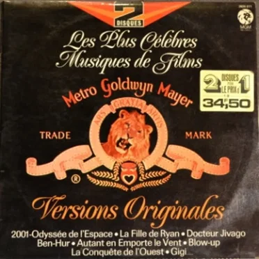 Les Plus Célèbres Musiques de Films Metro Goldwyn Mayer by Various Artists - album cover