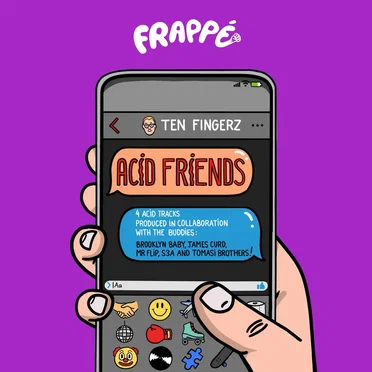 Acid Friends by Ten Fingerz - album cover