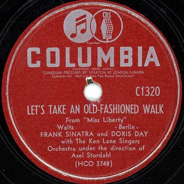Let's Take an Old-Fashioned Walk / Just One Way to Say I Love You