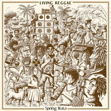 Living Reggae by Spring Wata - album cover
