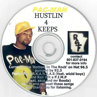 Hustlin 4 Keeps by Pac-Man - album cover
