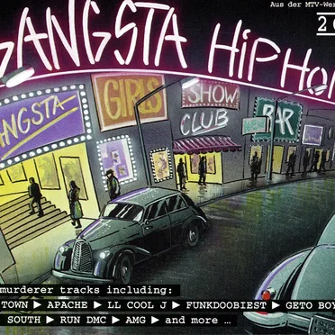 Gangsta Hip Hop by Various Artists - album cover