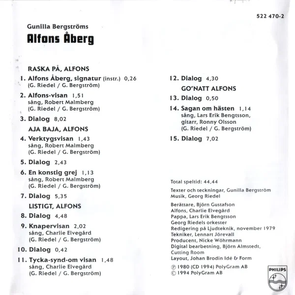Alfons Åberg - Raska på, Alfons