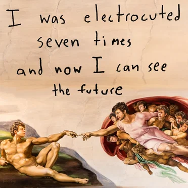 I Was Electrocuted Seven Times and Now I Can See the Future by Jesse and Forever - album cover