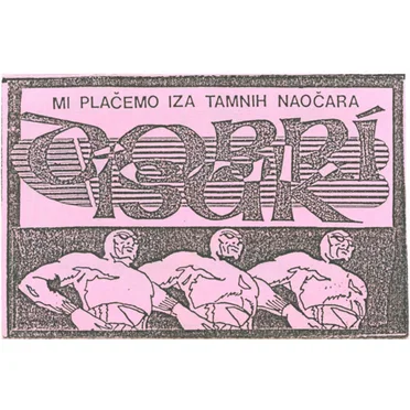 Mi plačemo iza tamnih naočara