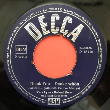 Thank You - Danke schön / Folge dem Rat deines Herzens