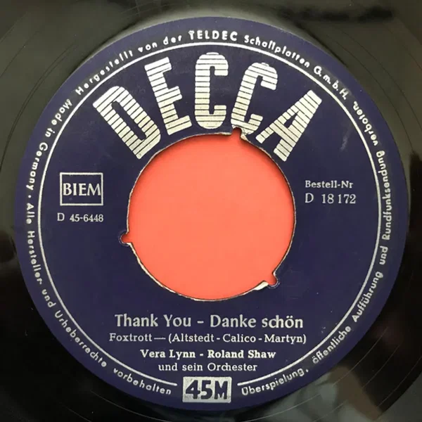 Thank You - Danke schön / Folge dem Rat deines Herzens