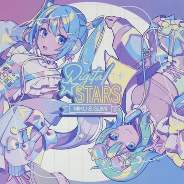 Digital Stars feat. MIKU & GUMI Compilation by Various Artists - album cover