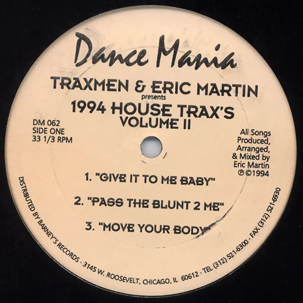 1994 House Trax's Volume II