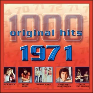 1000 Original Hits: 1971 by Various Artists - album cover