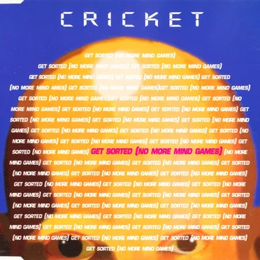 Get Sorted (No More Mind Games) by Cricket - album cover