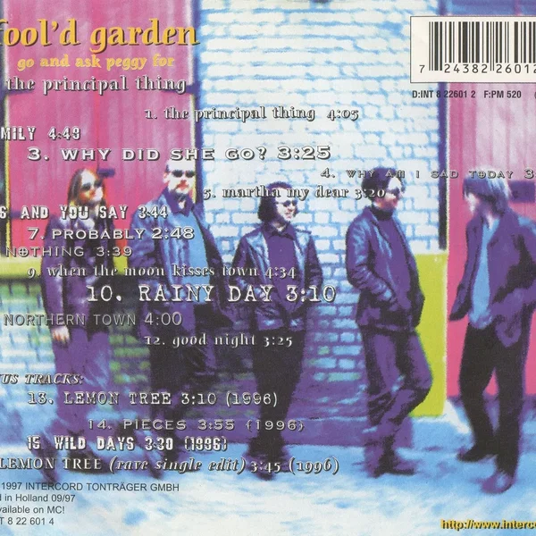 Go and Ask Peggy for the Principal Thing