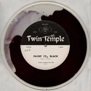 Paint It Black by Twin Temple - album cover