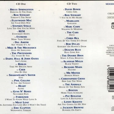 The All Time Greatest Rock Songs of the 60s, 70s, 80s & 90s by Various Artists - album cover