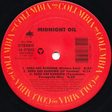 Beds Are Burning / The Dead Heart