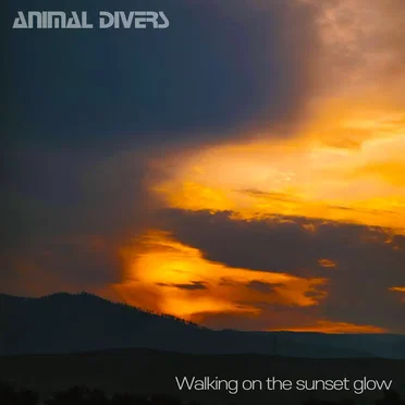 Walking on the sunset glow